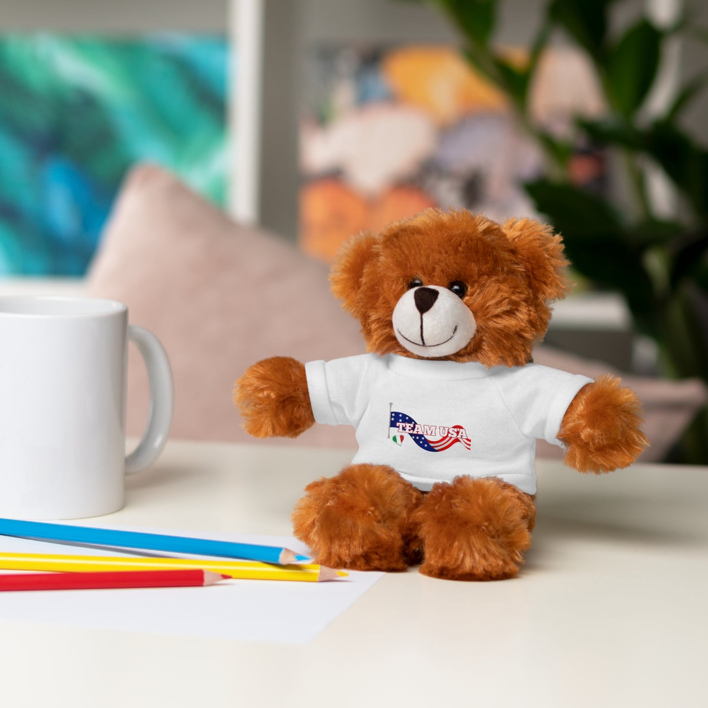 TEAM USA Stuffed Animals with Tee