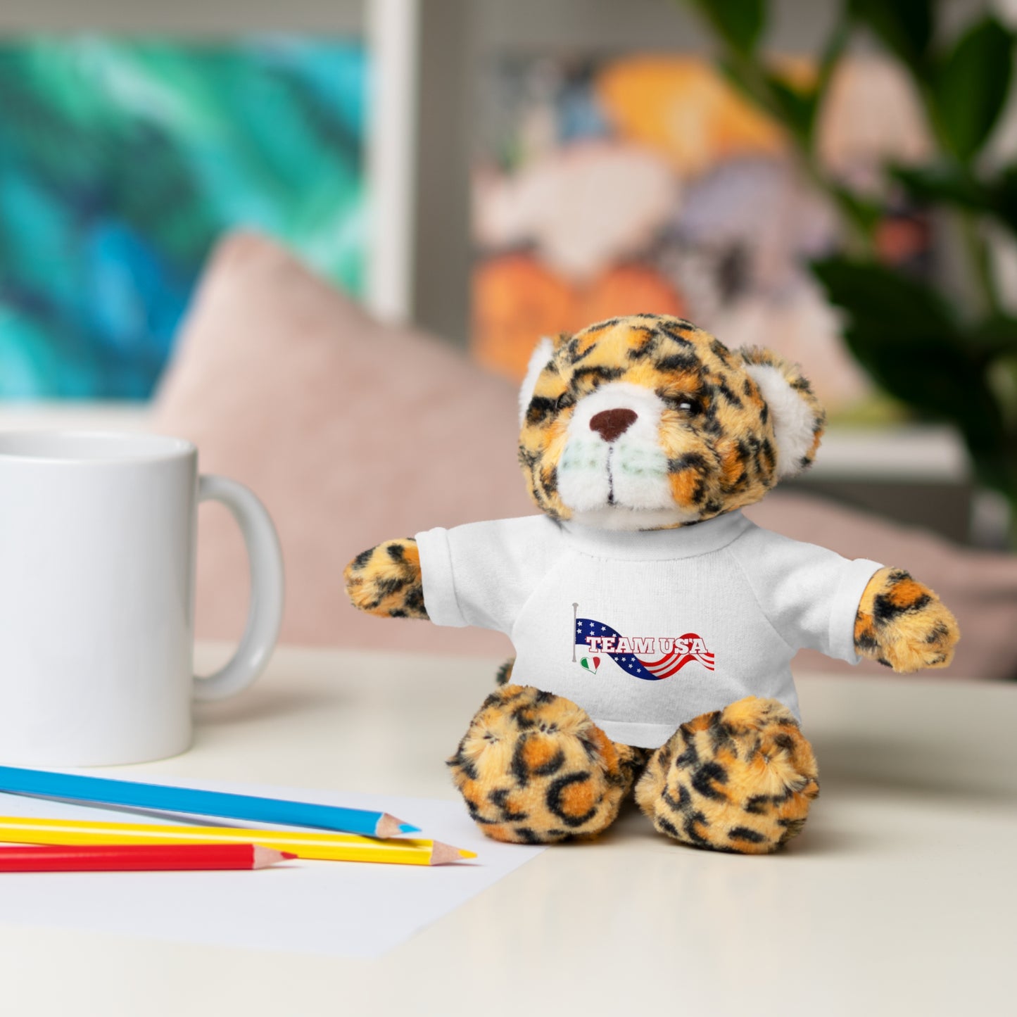 TEAM USA Stuffed Animals with Tee