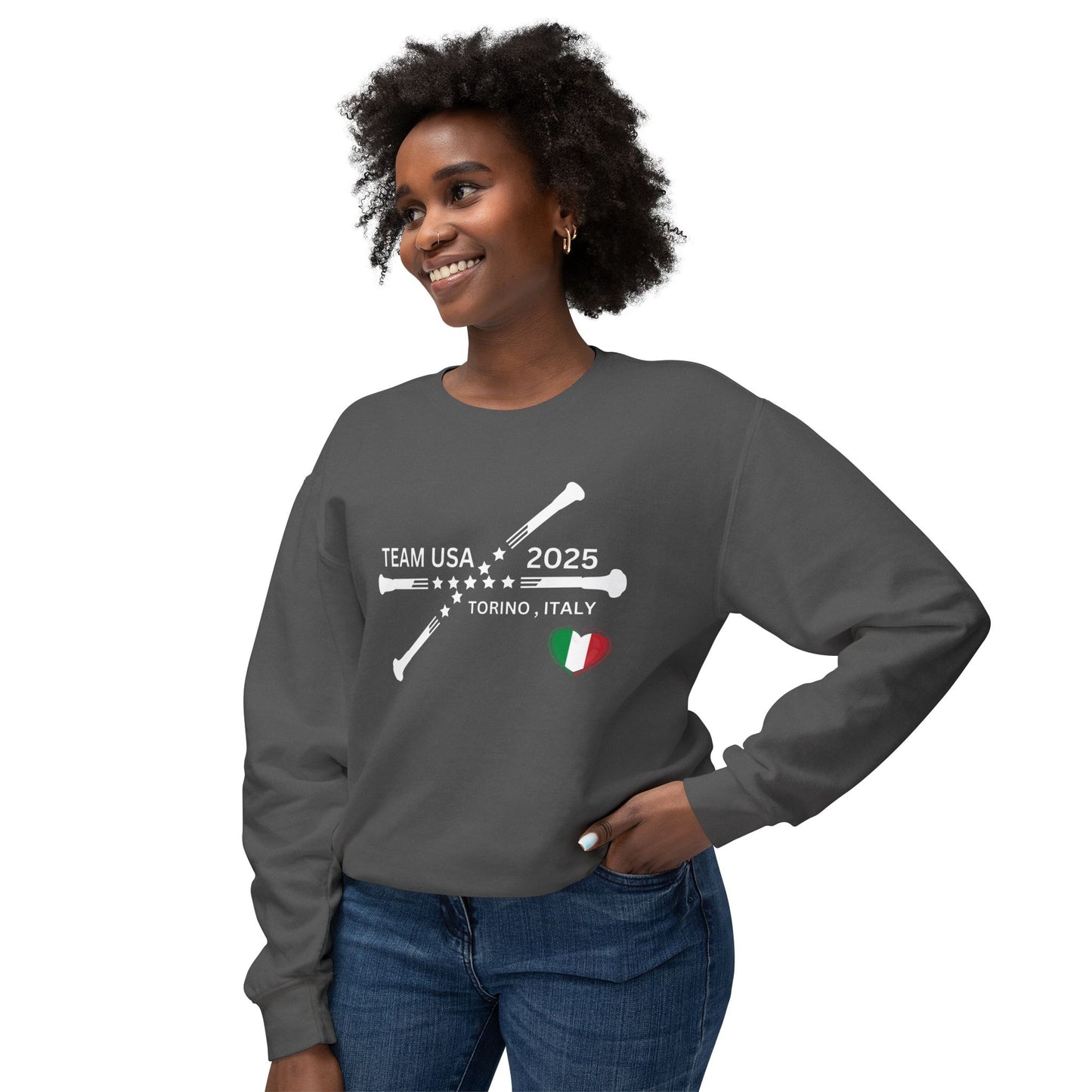 IBTF Team USA | Crossed Batons White