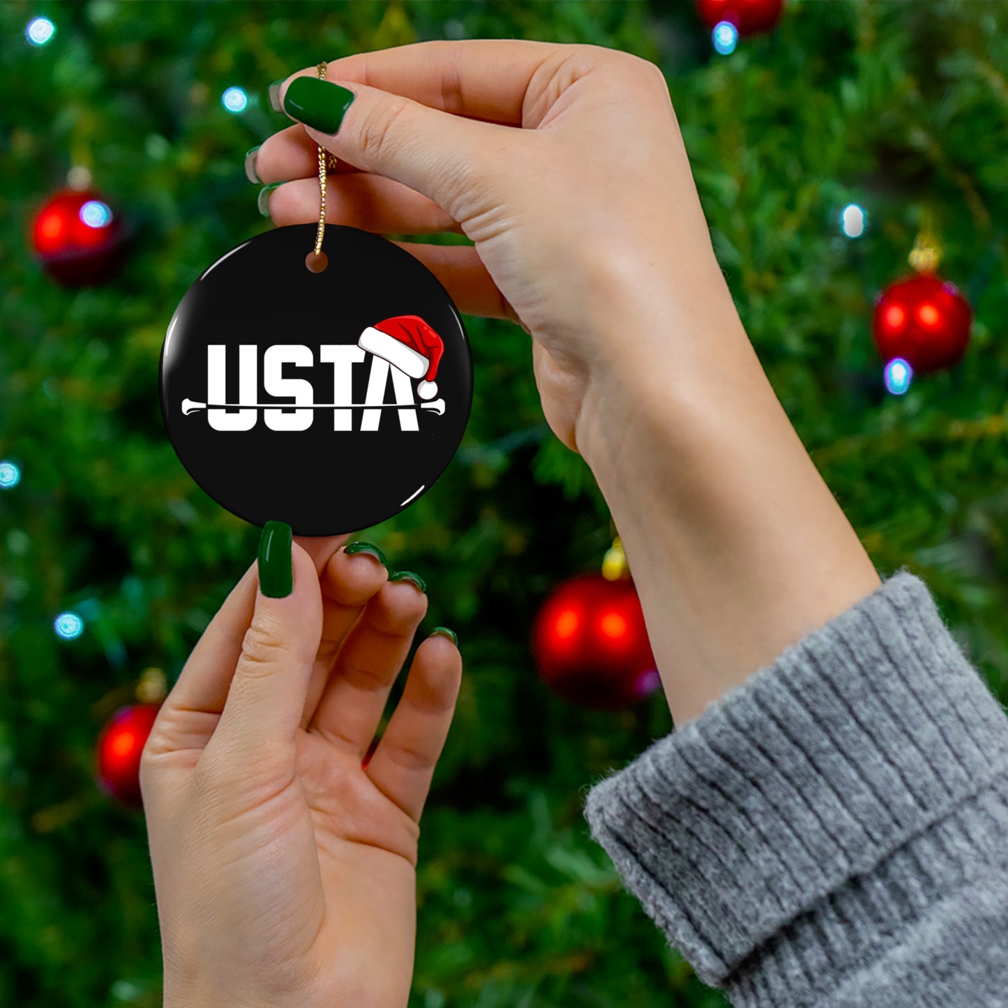 USTA Logo Ornament