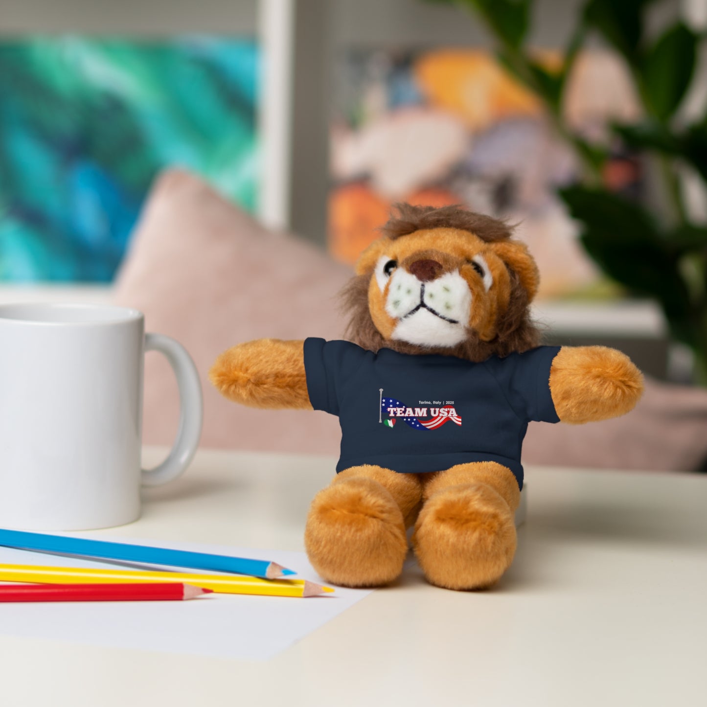 TEAM USA Stuffed Animals with Tee