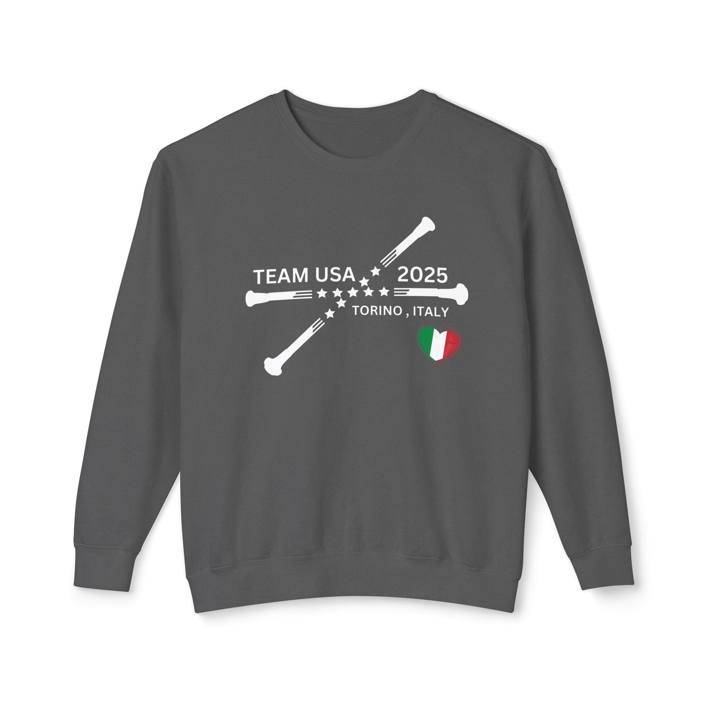 IBTF Team USA | Crossed Batons White