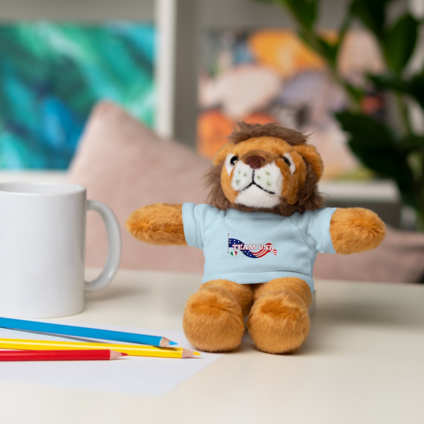 TEAM USA Stuffed Animals with Tee