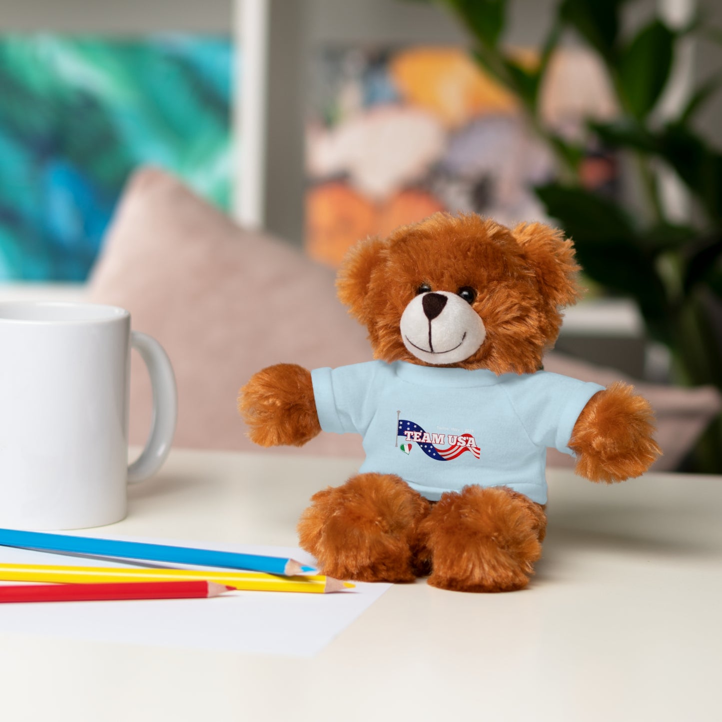 TEAM USA Stuffed Animals with Tee