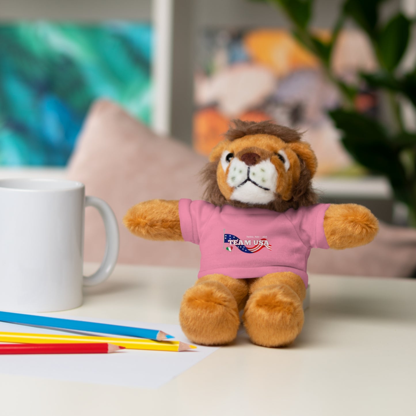 TEAM USA Stuffed Animals with Tee