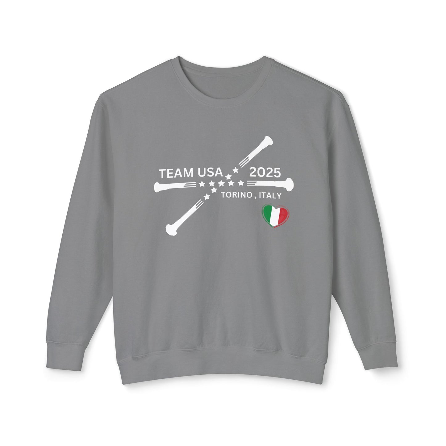 IBTF Team USA | Crossed Batons White
