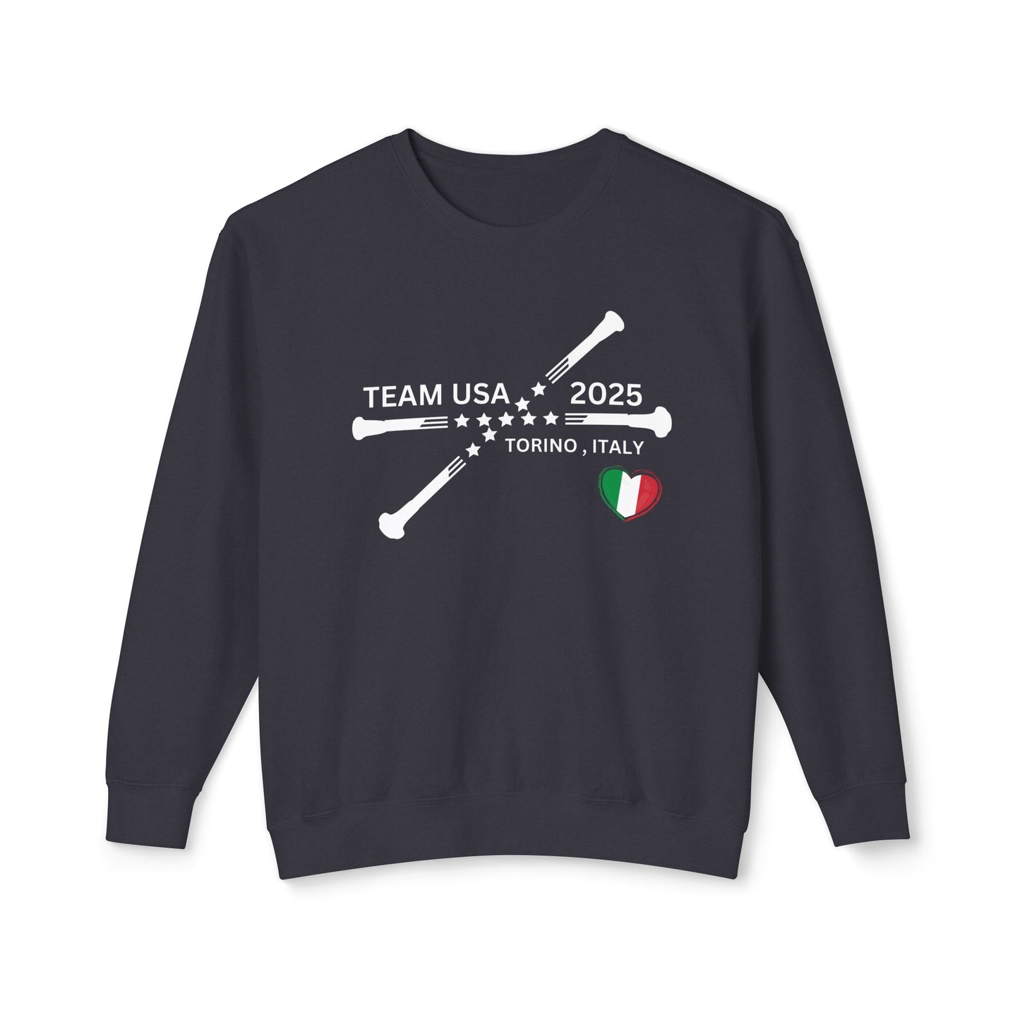 IBTF Team USA | Crossed Batons White