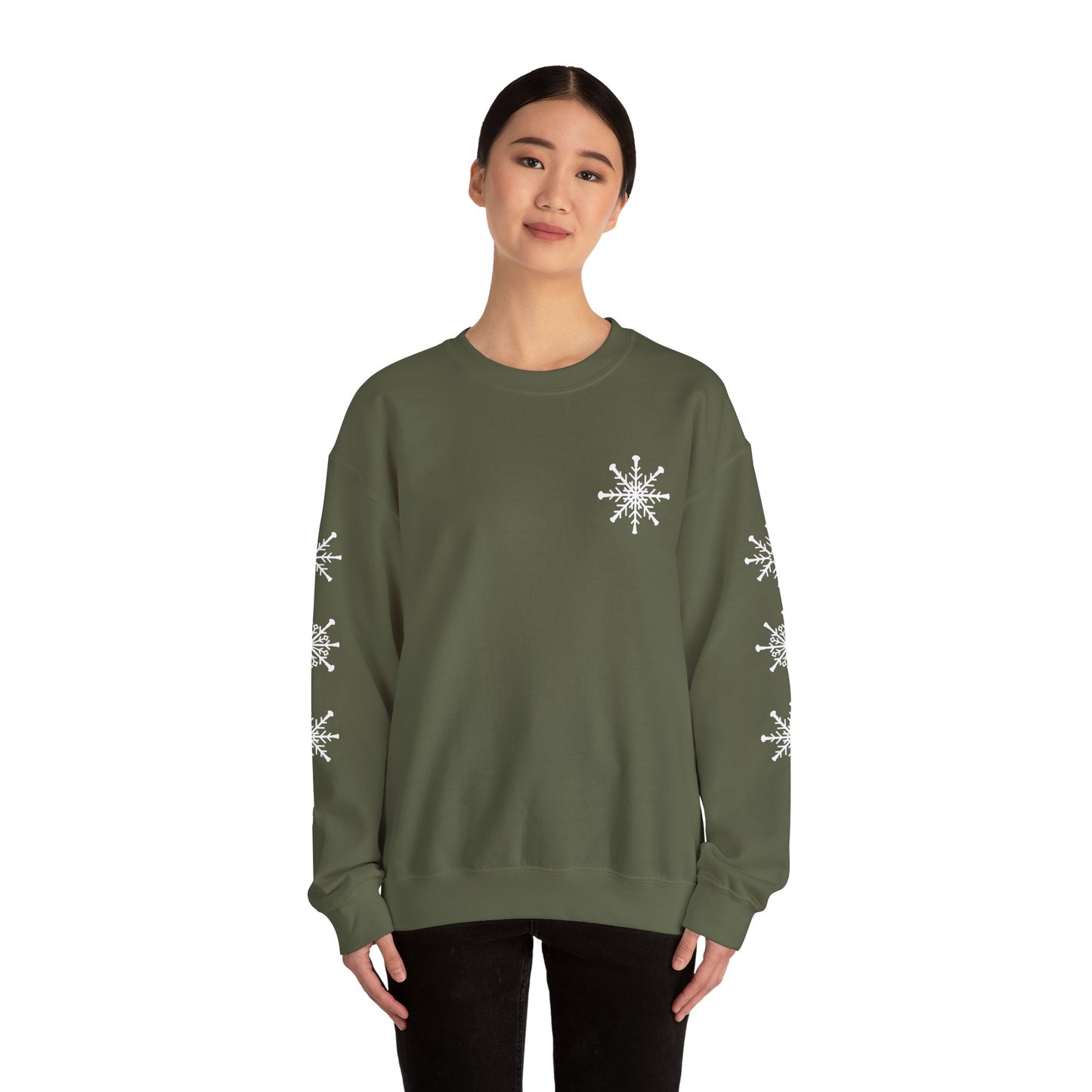 Snowflake Baton Sweatshirt