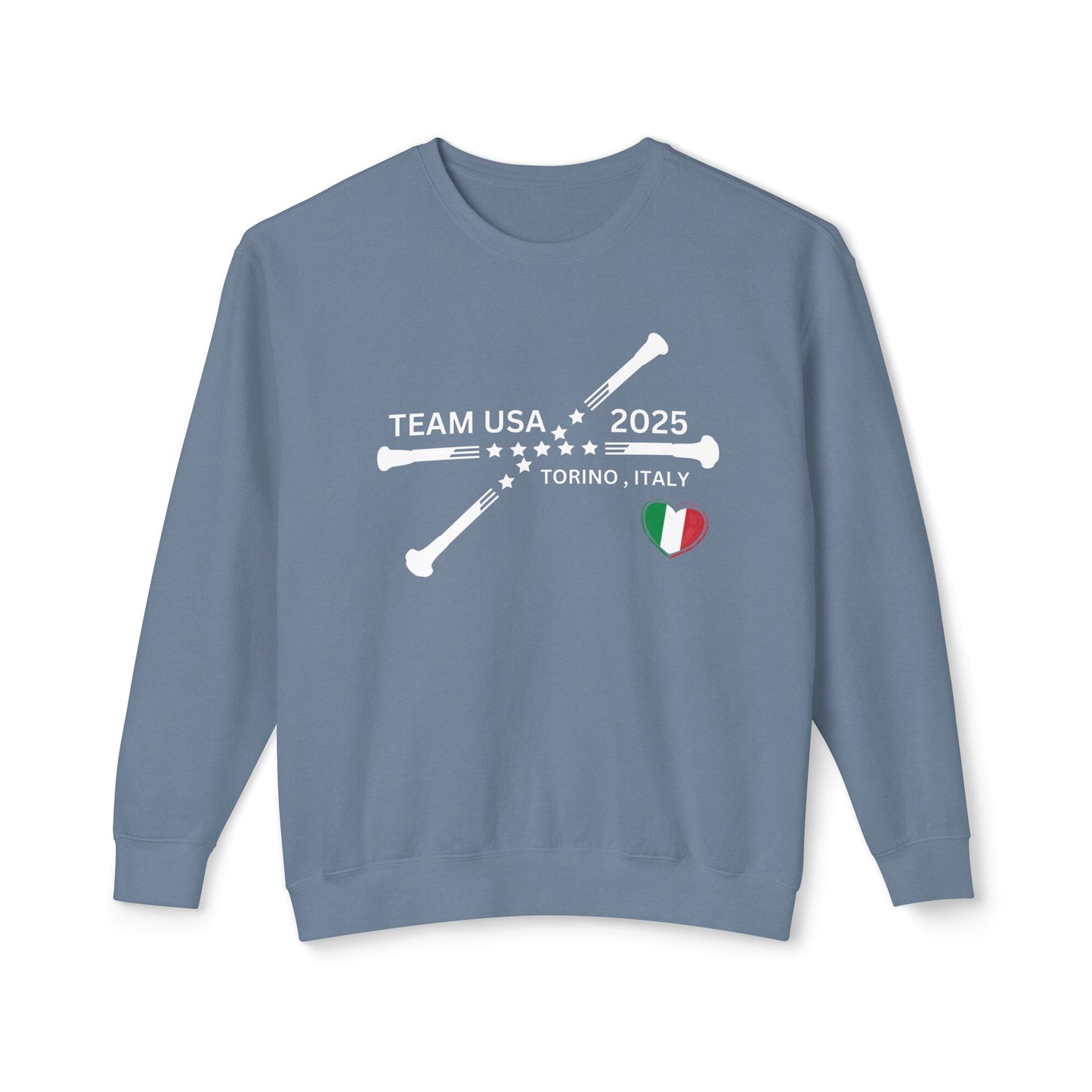 IBTF Team USA | Crossed Batons White