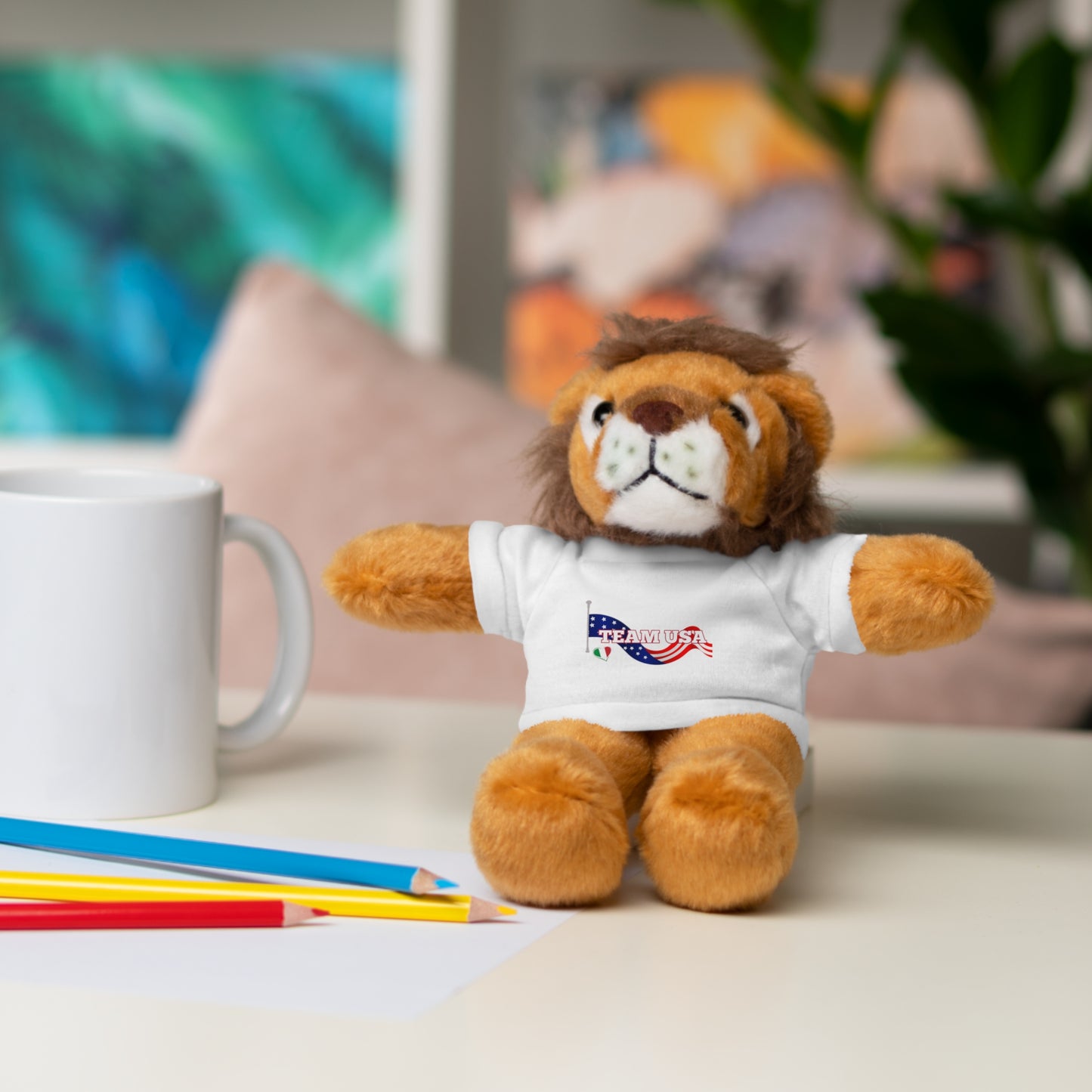 TEAM USA Stuffed Animals with Tee