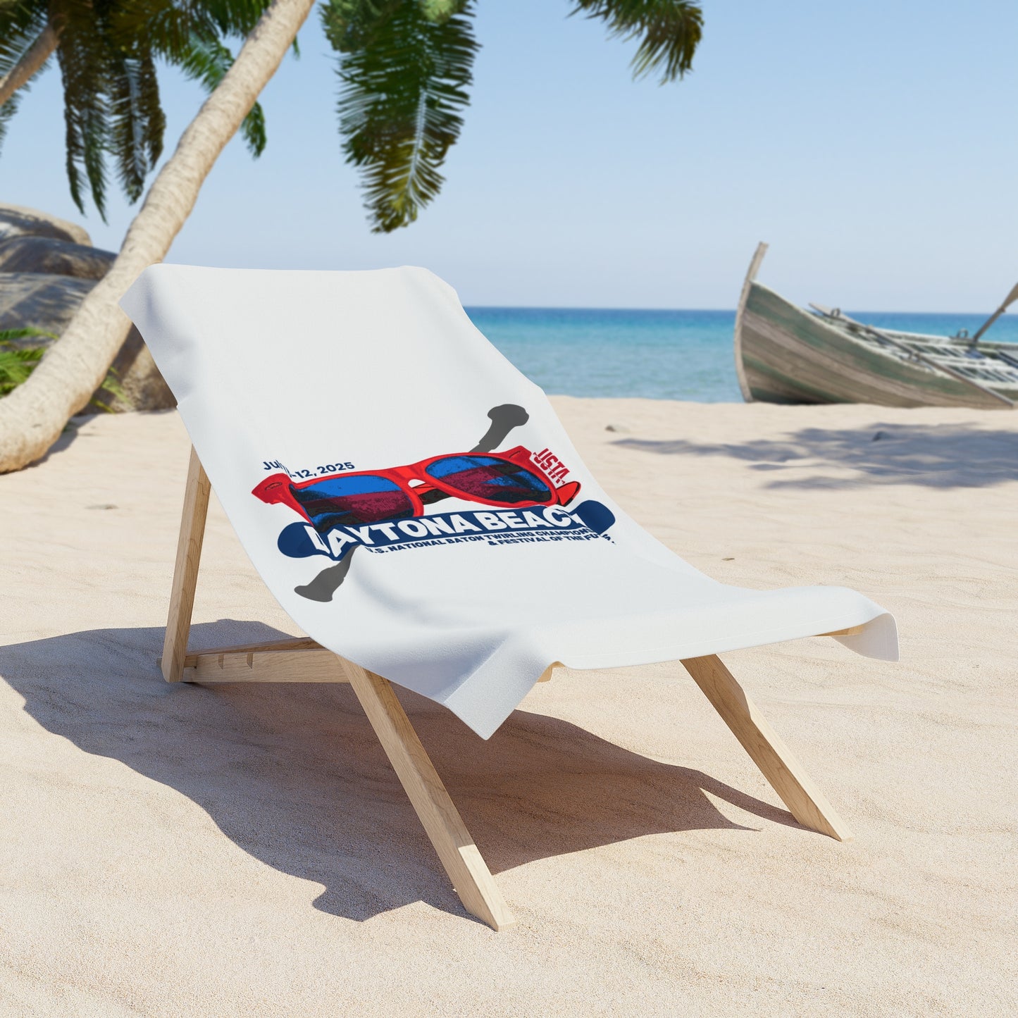 2025 U.S. NATIONAL BATON TWIRLING CHAMPIONSHIPS- Beach Towel