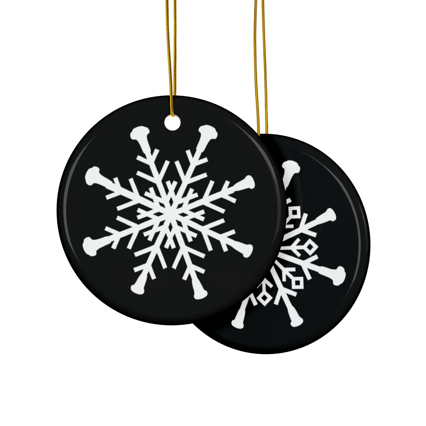 Decorative Ceramic Ornaments, Double-Sided (1pc, 3pcs, 5pcs, 10pcs)