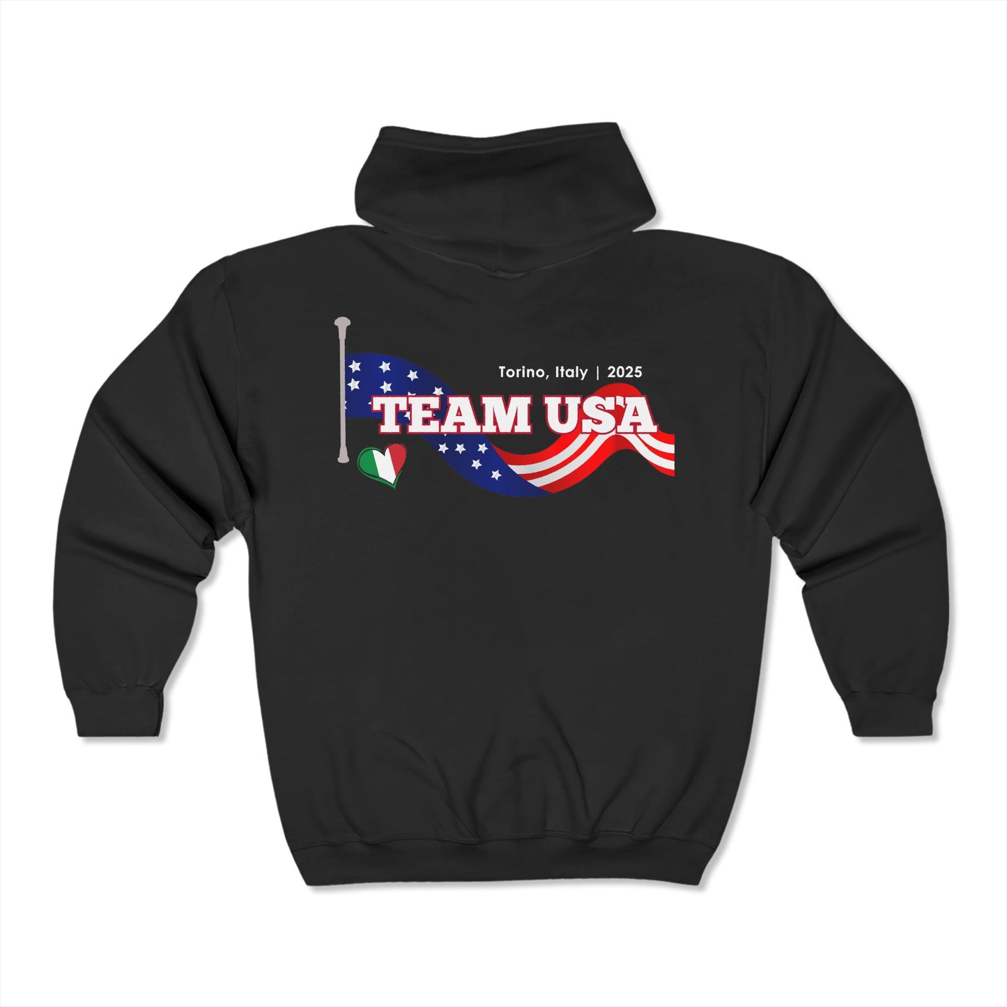 IBTF Team USA | Full Zip Hooded Sweatshirt