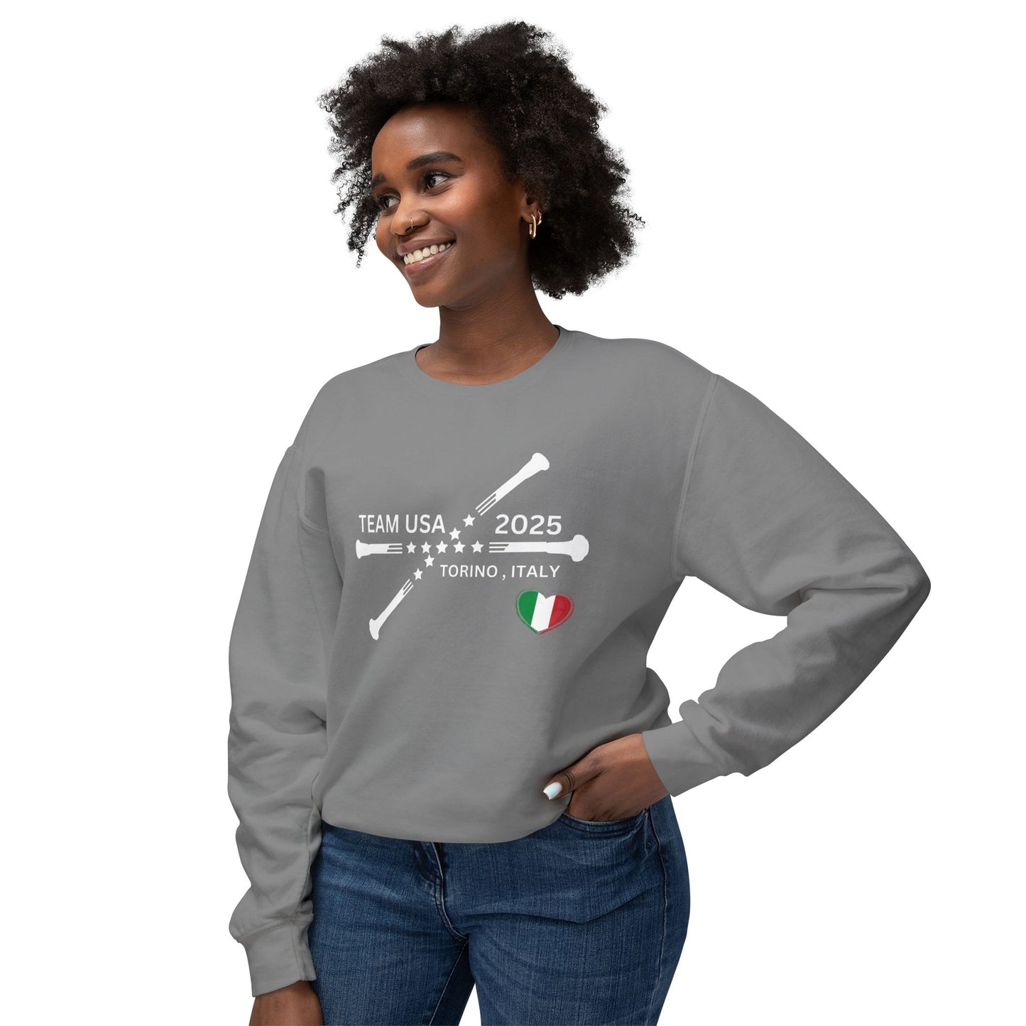IBTF Team USA | Crossed Batons White