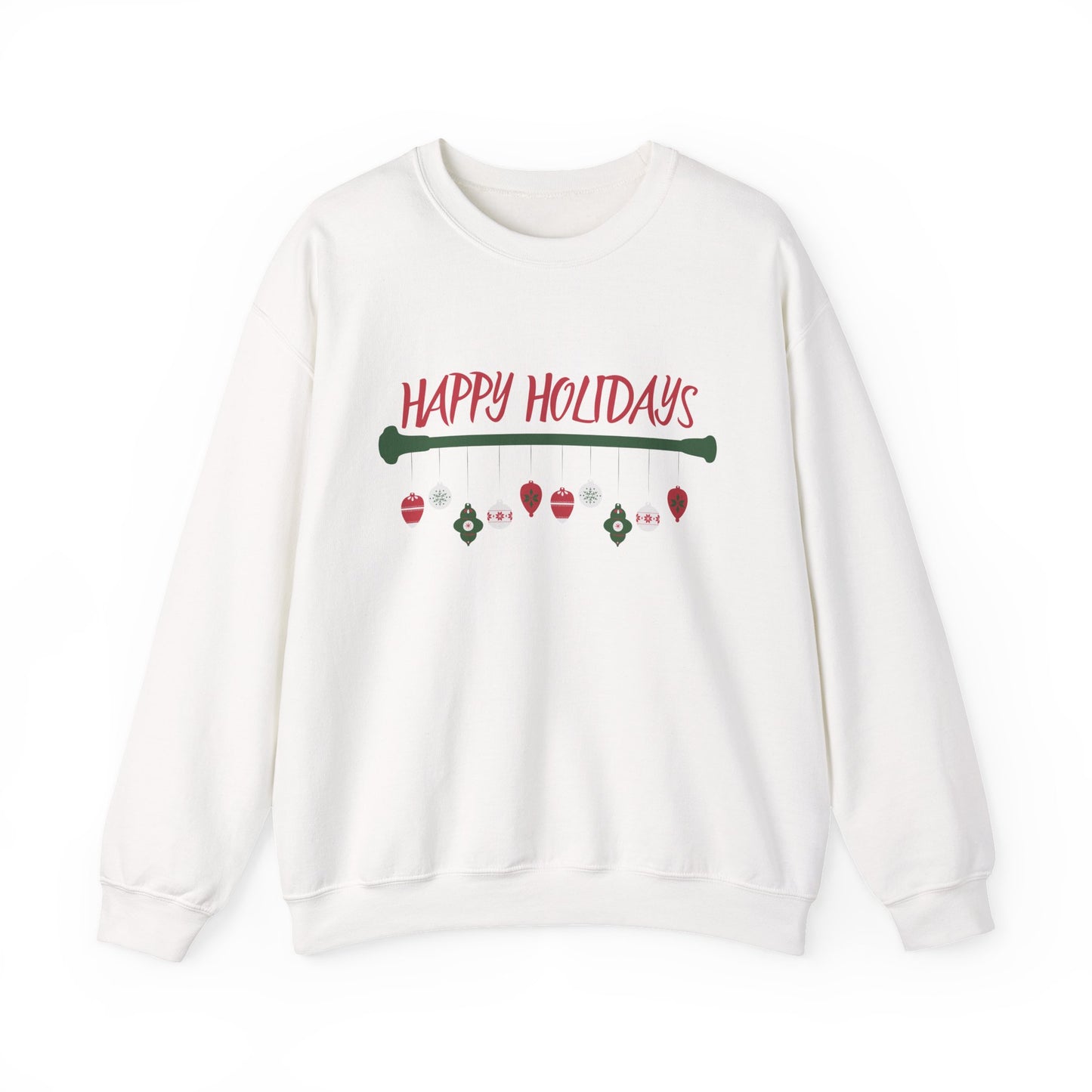 Happy Holidays Baton Twirling Sweatshirt – Cozy Twirler Christmas Gift