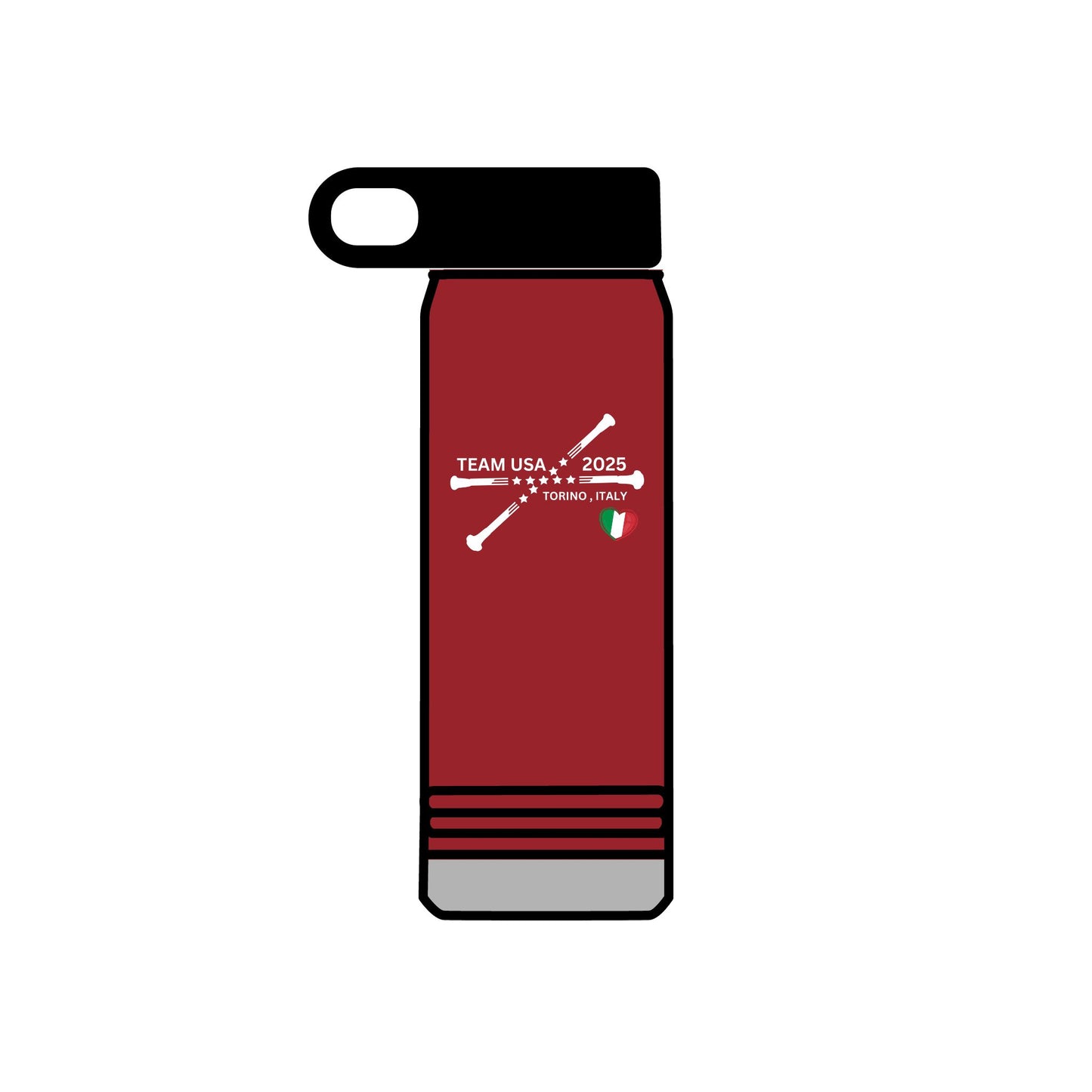 IBTF Team USA | Crossed Batons Water Bottle