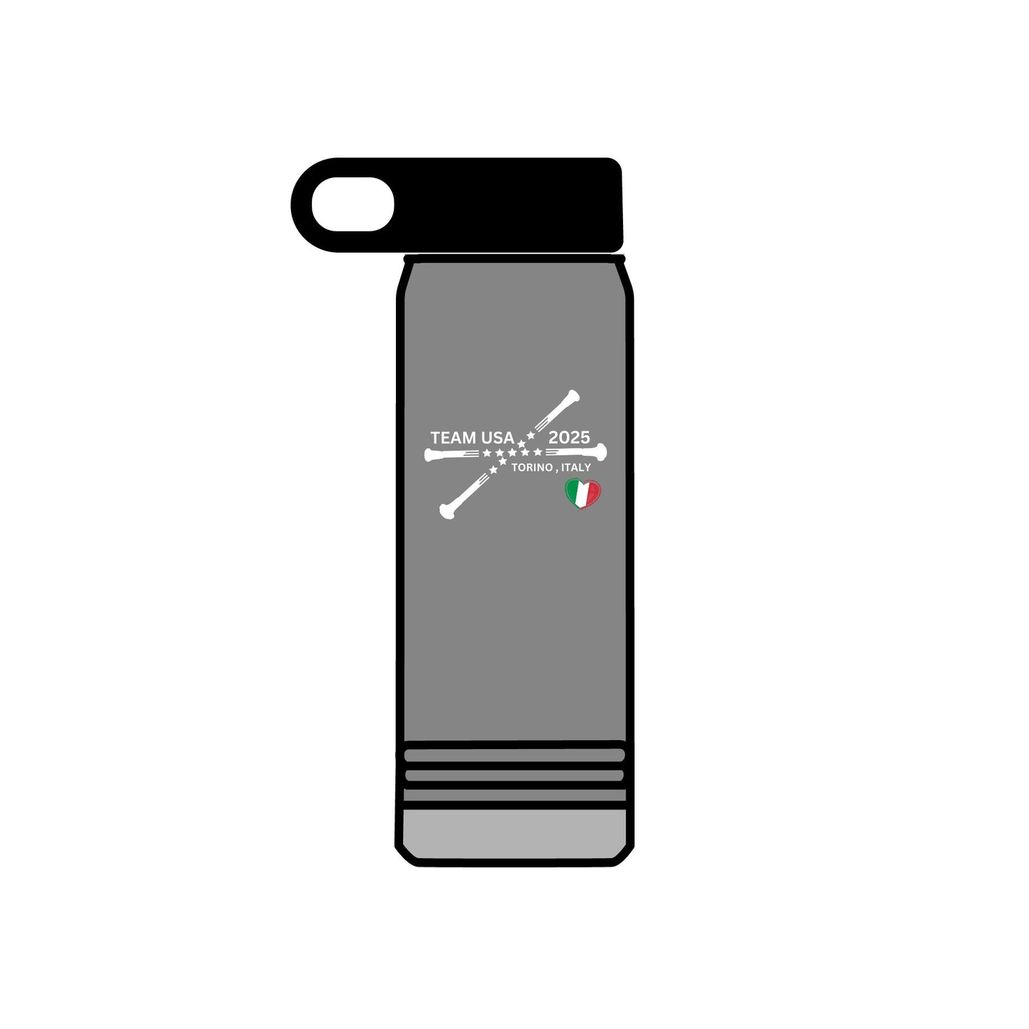 IBTF Team USA | Crossed Batons Water Bottle