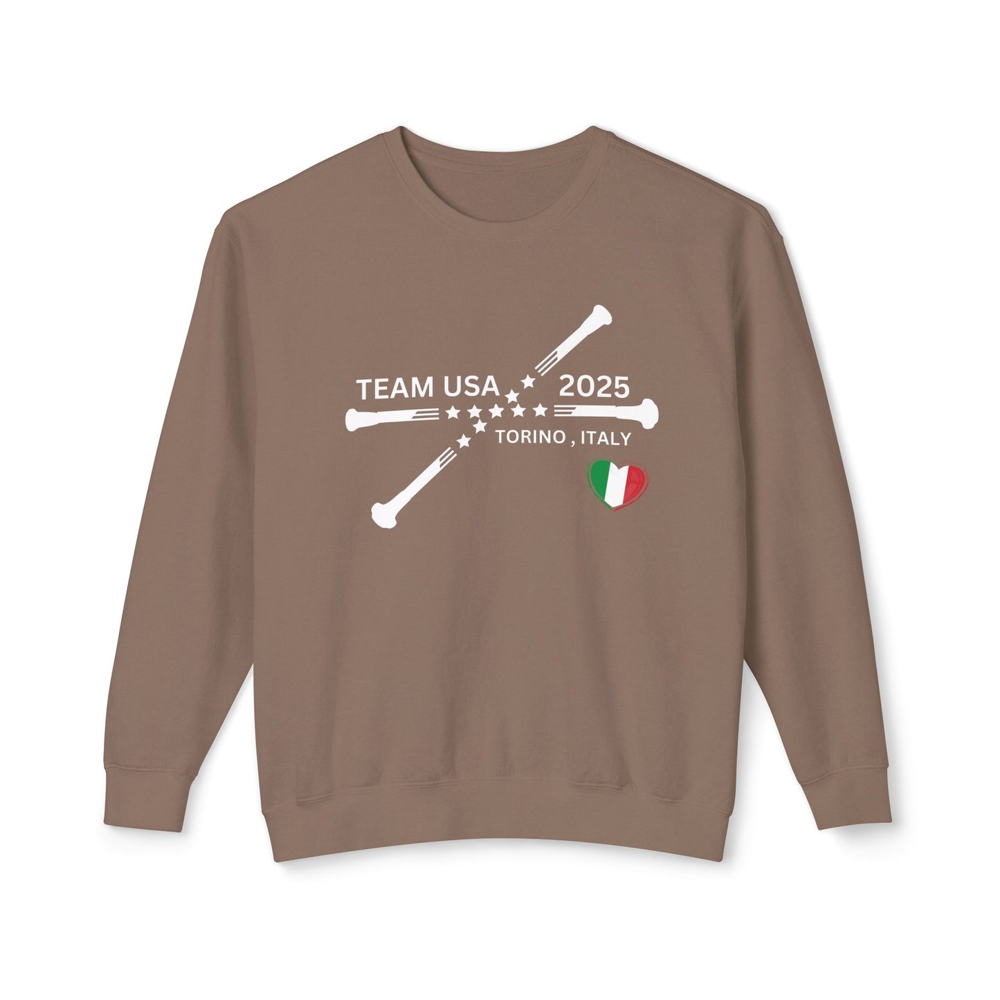 IBTF Team USA | Crossed Batons White