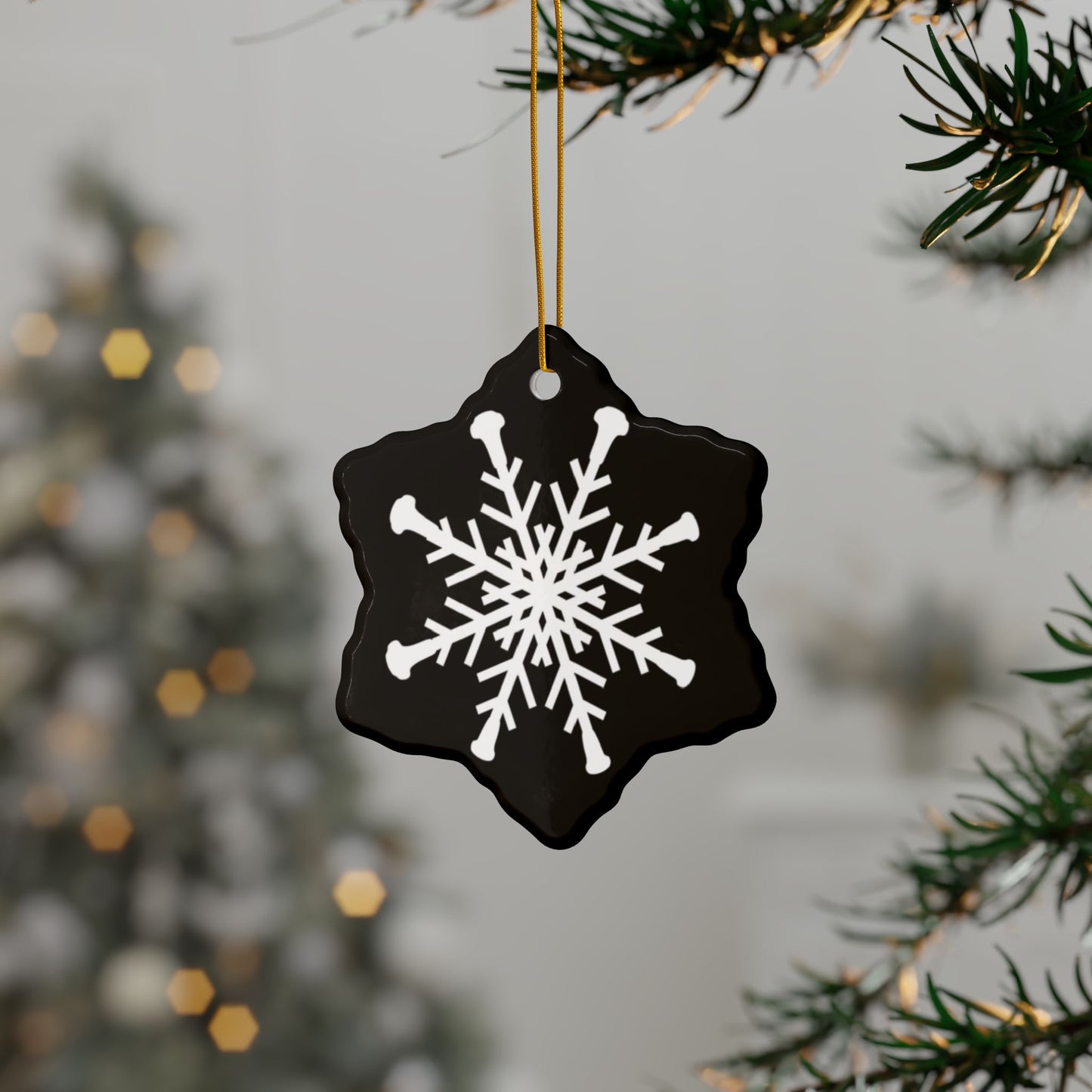 Decorative Ceramic Ornaments, Double-Sided (1pc, 3pcs, 5pcs, 10pcs)