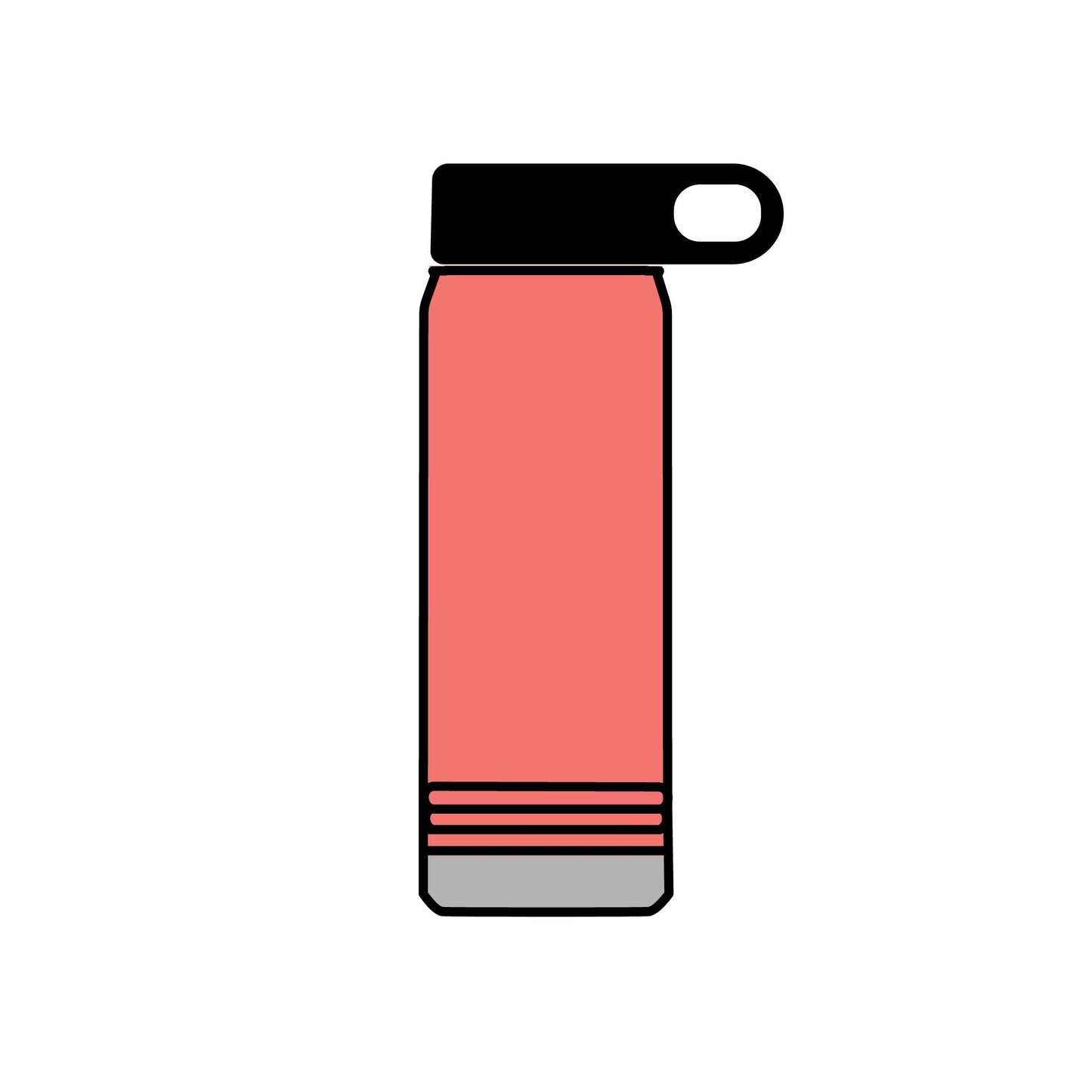 IBTF Team USA | Crossed Batons Water Bottle