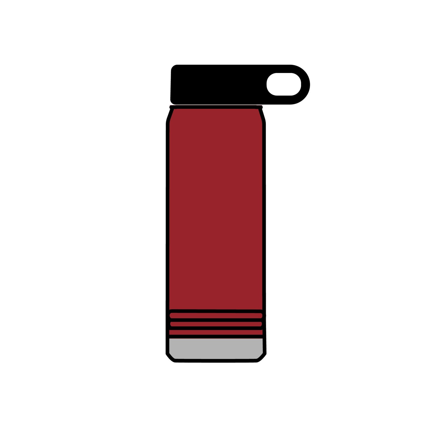 IBTF Team USA | Crossed Batons Water Bottle