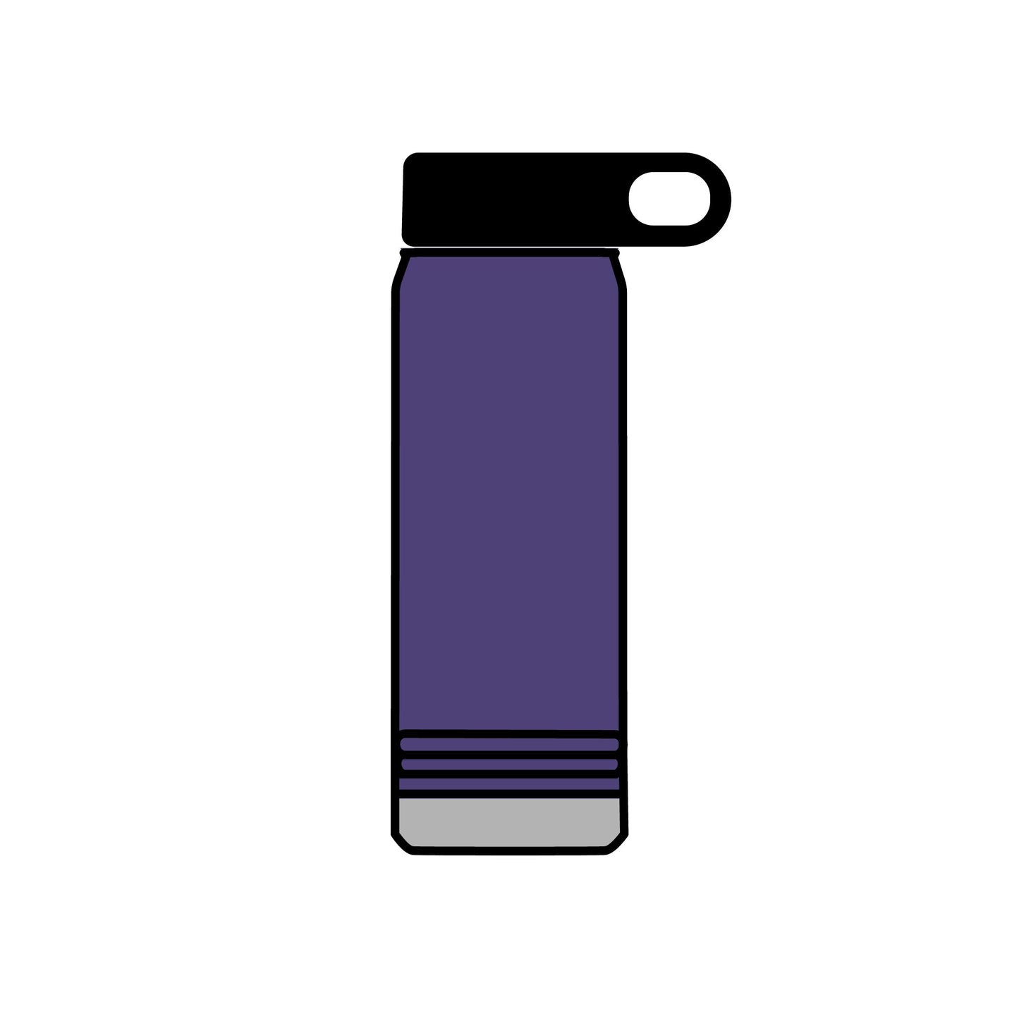 IBTF Team USA | Crossed Batons Water Bottle