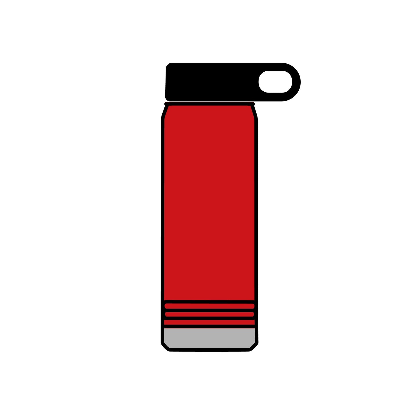 IBTF Team USA | Crossed Batons Water Bottle