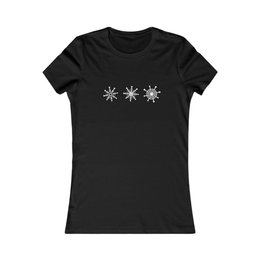 Snowflake Baton Tee