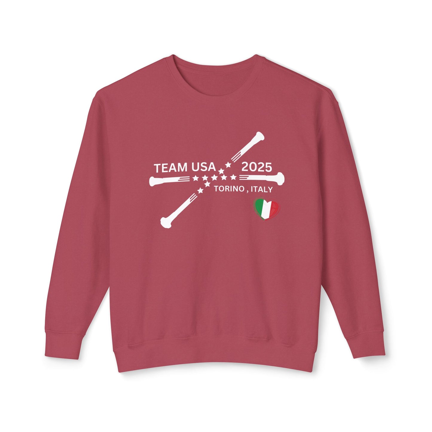IBTF Team USA | Crossed Batons White